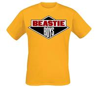 Beastie Boys Logo Hombre Camiseta Naranja M 100% algodón Regular