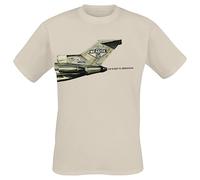 Beastie Boys No Sleep Til Brooklyn Plane Hombre Camiseta Arena XL 100% algodón Regular