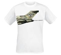 Beastie Boys No Sleep Til Brooklyn Plane Hombre Camiseta Blanco XXL 100% algodón Regular