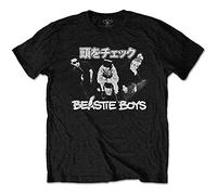 Beastie Boys Rock Off The Unisex T-Shirt: Check Your Head Japanese (Small), Negro, L
