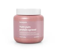 BeastPink Yum Yum Protein Spread con fresas liofilizadas, rica en proteínas, consistencia cremosa, 400 g.
