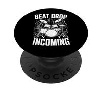 Beat Drop Incoming - Juego de batería PopSockets PopGrip Adhesivo