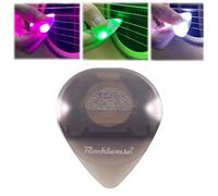 Beat Picks - Beatpicks Light up Guitar Pick, Dazzling Colourful Illuminated Guitar Plectrum - Auto LED Glowing Pick for Enhanced Stage Performance (Style B,White)