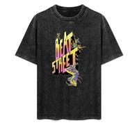 Beat Street Break Dance 80's Hip Hop Unisex T-Shirt Printed tee Black Mens Top Shirt XXL