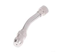 Beatanug Boquilla de acero inoxidable para manguera de jardín con modos de pulverización ajustables para limpieza al aire libre, patio, entrada, vehículo y jardín, 9,55 cm, color plateado