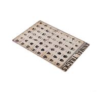 Beatanug Cartel de pared de metal vintage, placa decorativa de conocimiento científico para el hogar, garaje, bar y uso al aire libre, 20 x 30 cm, letrero retro de estaño con resistente a la