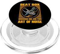 Beatbox Music Old School Rap Micrófono Beatboxer PopSockets PopGrip para MagSafe