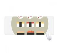 beatChong Alfombrilla De Ratón Japonés Tradicional De La Zona Sushi Diferente Antideslizante Gran Bordes Oficina De Juego Extendido Titched Regalo Estera Ordenador