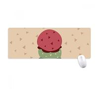 beatChong Antideslizante Alfombrilla De Ratón Gran Oficina Juego Extendido Boya De La Natación De Verano Helado Dulce Bordes Titched Regalo Estera Ordenador