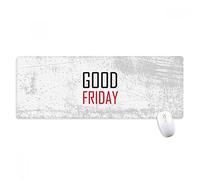 beatChong Celebrar El Viernes Santo Canadá Bendición Alfombrilla De Ratón Antideslizante Grandes Oficinas Titched Bordes Juego Extendido Regalo Estera Ordenador