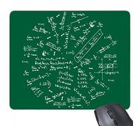 beatChong círculo Buscando límites Redondas Palo Pintado Figura del rectángulo de Goma Antideslizante Mousepad del Juego Alfombrilla de ratón Regalo fórmulas matemáticas Ciencia cálculo