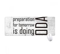 beatChong Cita La Mejor Preparación Está Haciendo Su Mejor Hoy Antideslizante Alfombrilla De Ratón Gran Oficina Juego Extendido Bordes Titched Regalo Estera Ordenador