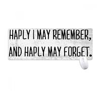 beatChong Cita La Poesía Sea Que Yo Pueda Recordar Antideslizante Alfombrilla De Ratón Grandes Oficinas Titched Bordes Juego Extendido Regalo Estera Ordenador