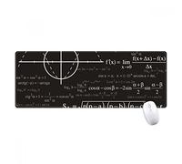 beatChong Curva De Gráficos De Cálculos Matemáticos Fórmula Antideslizante Regalo Alfombrilla De Ratón Grandes Oficinas Titched Bordes Juego Extendido Estera Ordenador