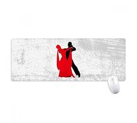 beatChong Dancing Danza Dúo Sociales Antideslizante Alfombrilla De Ratón Grande Bordes Oficina De Juego Extendido Titched Regalo Estera Ordenador