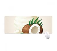 beatChong Deja Paletas De Helado De Coco Antideslizante Oficina Alfombrilla De Ratón Gran Juego Extendido Bordes Titched Regalo Estera Ordenador
