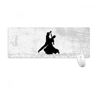 beatChong Deportes Danza Dúo Rendimiento Antideslizante Alfombrilla De Ratón Oficina Grande Juego Extendido Bordes Titched Regalo Estera Ordenador