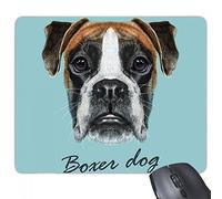 beatChong EARD Lop-Boxer Perro de Mascota Animal del rectángulo de Goma Antideslizante Mousepad del Regalo del cojín de ratón del Juego