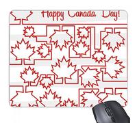 beatChong Feliz el 4 día de canadá de la Hoja de Arce Julio Usuario Desde Arriba Pintura del rectángulo de Goma Antideslizante Mousepad del Juego Alfombrilla de ratón Regalo