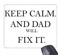 beatChong Fijar papá Festival Cita del rectángulo de Goma Antideslizante Mousepad del Juego Alfombrilla de ratón Regalo Se