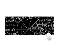 beatChong Fórmulas De Cálculo De La Ciencia Palo Cifra Antideslizante Alfombrilla De Ratón Grandes Oficinas Titched Bordes Juego Extendido Regalo Estera Ordenador