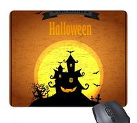 beatChong Goma Mousepad del Juego Alfombrilla de ratón Fantasma del Palo Miedo rectángulo Antideslizante