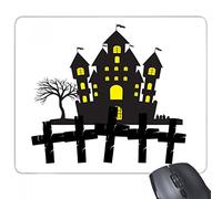 beatChong Goma Mousepad del Juego Alfombrilla de ratón Mucha Luz Castillo rectángulo Antideslizante