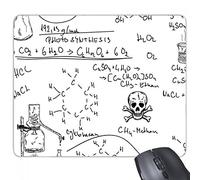 beatChong Goma Mousepad del Juego Alfombrilla de ratón Regalo cálculo química orgánica Experimental fórmula ilustración del rectángulo Antideslizante