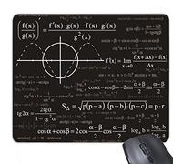 beatChong Goma Mousepad del Juego Alfombrilla de ratón Regalo Curva gráficos Ciencias matemáticas cálculos de la fórmula del rectángulo Antideslizante