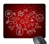 beatChong Goma Mousepad del Juego Alfombrilla de ratón Regalo ilustración tecnológica Sentido química orgánica Experimental Molecular rectángulo Antideslizante