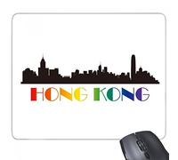 beatChong Goma Mousepad del Juego Alfombrilla de ratón Regalo LGBT Rainbow Flag Hong Kong rectángulo Antideslizante