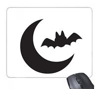 beatChong Goma Mousepad del Juego Alfombrilla de ratón Regalo Luna Palo Feliz Halloween de Miedo rectángulo Antideslizante