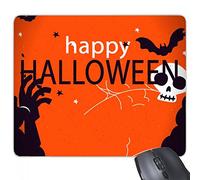beatChong Goma Mousepad del Juego Alfombrilla de ratón Regalo Rojo Feliz temor a los Fantasmas de Halloween del rectángulo Antideslizante