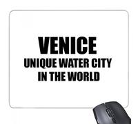 beatChong Goma Mousepad Oficina del Juego Alfombrilla de ratón Regalo Venecia es único Aguas de la Ciudad Antideslizante