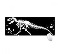 beatChong Hueso Huesos De Dinosaurio Alfombrilla De Ratón Antideslizante Medio Grandes Oficinas Titched Bordes Juego Extendido Regalo Estera Ordenador