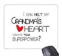 beatChong me Puede derretir de mi Abuela de Goma Mousepad del Juego Alfombrilla de ratón Regalo del corazón Mejor Abuelita Nana Love rectángulo Antideslizante