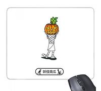 beatChong Monstruo De Halloween Calabaza Horus Antideslizante Regalo De La Almohadilla De Ratón De La Oficina del Juego Alfombrilla De Ratón De Goma