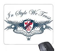 beatChong Originales Caballeros Medievales de Europa del Emblema del rectángulo de Goma Antideslizante Mousepad del Juego Alfombrilla de ratón de Regalo