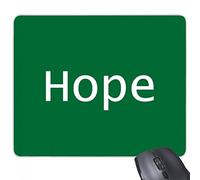 beatChong Palabra de la Esperanza Cita Inspirada Refranes del rectángulo de Goma Antideslizante Mousepad del Juego Alfombrilla de ratón Regalo