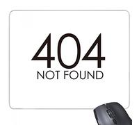 beatChong Programador de Error 404 Not Found rectángulo Slip distinto del de Caucho Mousepad del Juego Alfombrilla de ratón Regalo
