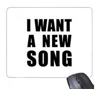 beatChong Quiero a una Goma Mousepad del Juego Alfombrilla de ratón Regalo Nueva canción rectángulo Antideslizante