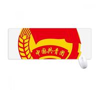 beatChong Símbolo Chino Liga Juvenil Comunista Antideslizante Alfombrilla De Ratón Oficina Grande Juego Extendido Bordes Titched Regalo Estera Ordenador