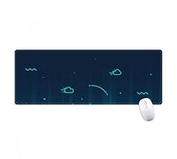 beatChong Tailandés Costumbres Cultura Sombra Bangkok Antideslizante Alfombrilla De Ratón Grande Bordes Oficina De Juego Extendido Titched Regalo Estera Ordenador