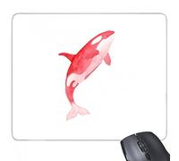 beatChong Uicn Animales En Peligro Roja Asesino Ballena Antideslizante Regalo De La Almohadilla De Ratón De La Oficina del Juego Alfombrilla De Ratón De Goma