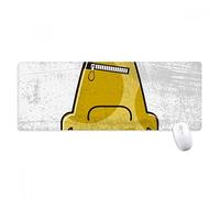 beatChong Universo Extranjero del Monstruo Monstruo Amarillo Alfombrilla De Ratón Antideslizante Gran Bordes Oficina De Juego Extendido Titched Regalo Estera Ordenador