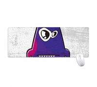 beatChong Universo Extraño Monstruo Púrpura Antideslizante Alfombrilla De Ratón Grande Bordes Oficina De Juego Extendido Titched Regalo Estera Ordenador