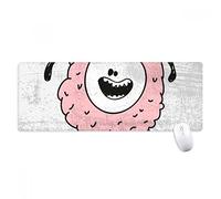 beatChong Universo Extraño Rosa Cyclops Antideslizante Alfombrilla De Ratón Gran Oficina Juego Extendido Bordes Titched Regalo Estera Ordenador