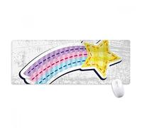 beatChong Universo Y Meteoritos Extranjero Alfombrilla De Ratón Antideslizante Gran Bordes Oficina De Juego Extendido Titched Regalo Estera Ordenador