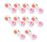 Beatifufu 10 De Tijeras De Pedicura Pinzas Fundas De Cutícula Reutilizables Tapas De Silicona Para Tijeras De Cutícula De Herramientas Para Uñas Tapas De