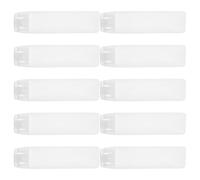 Beatifufu 10 Piezas Botellas de Viaje para Líquidos Cosméticos Botellas de Plástico Flexibles y Recargables para Loción Pasta de Dientes y Cuidado Personal para Viajes y Uso Diario